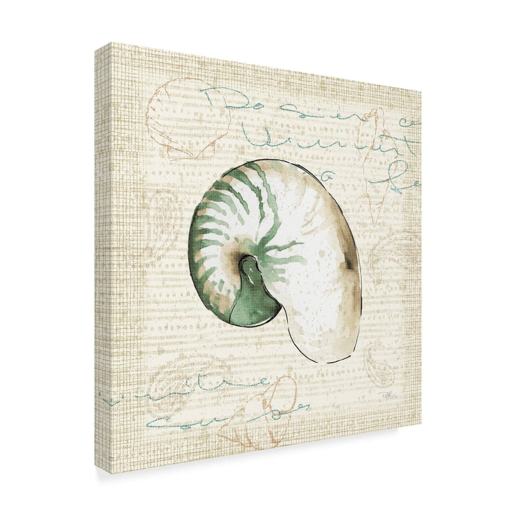 Ocean Prints III Canvas Art D6423