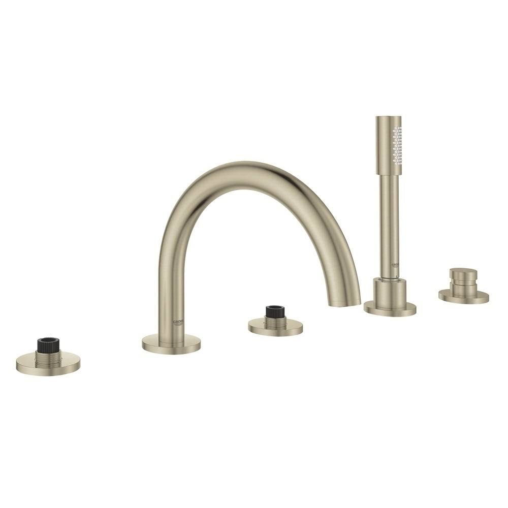 Chrome Tub Filler Faucet Kit with Lever Handles E7070