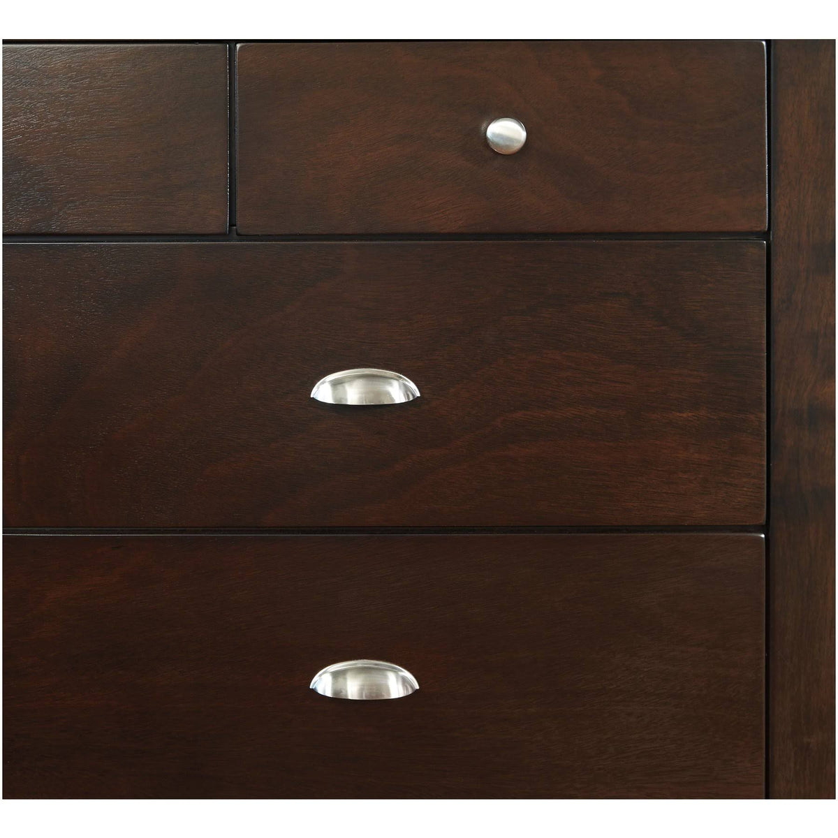 Brown 5 Drawer Chest E9113