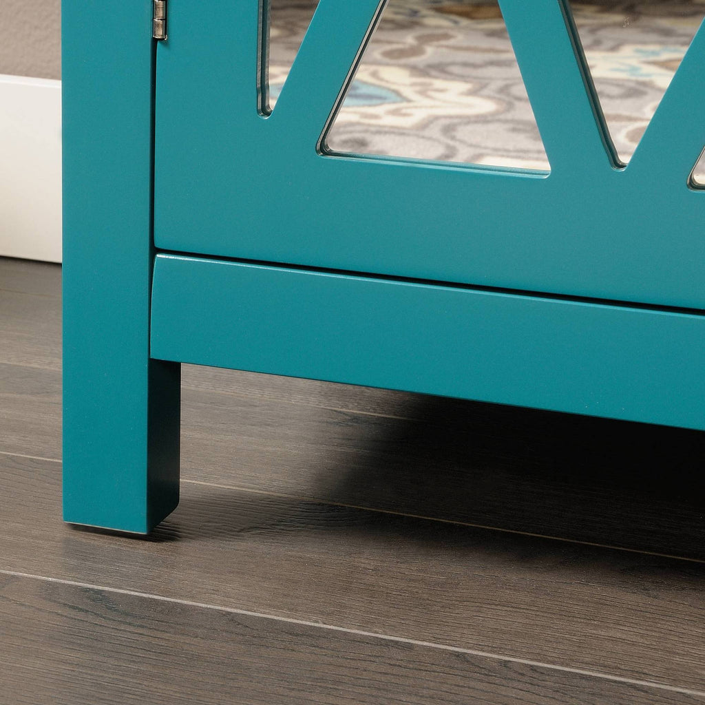 Caribbean Blue Accent Storage Cabinet N950702