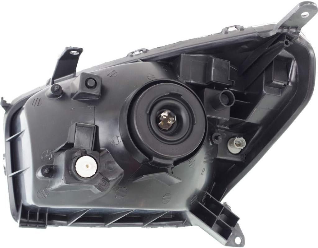 Black Passenger Side Headlight Assembly E766763