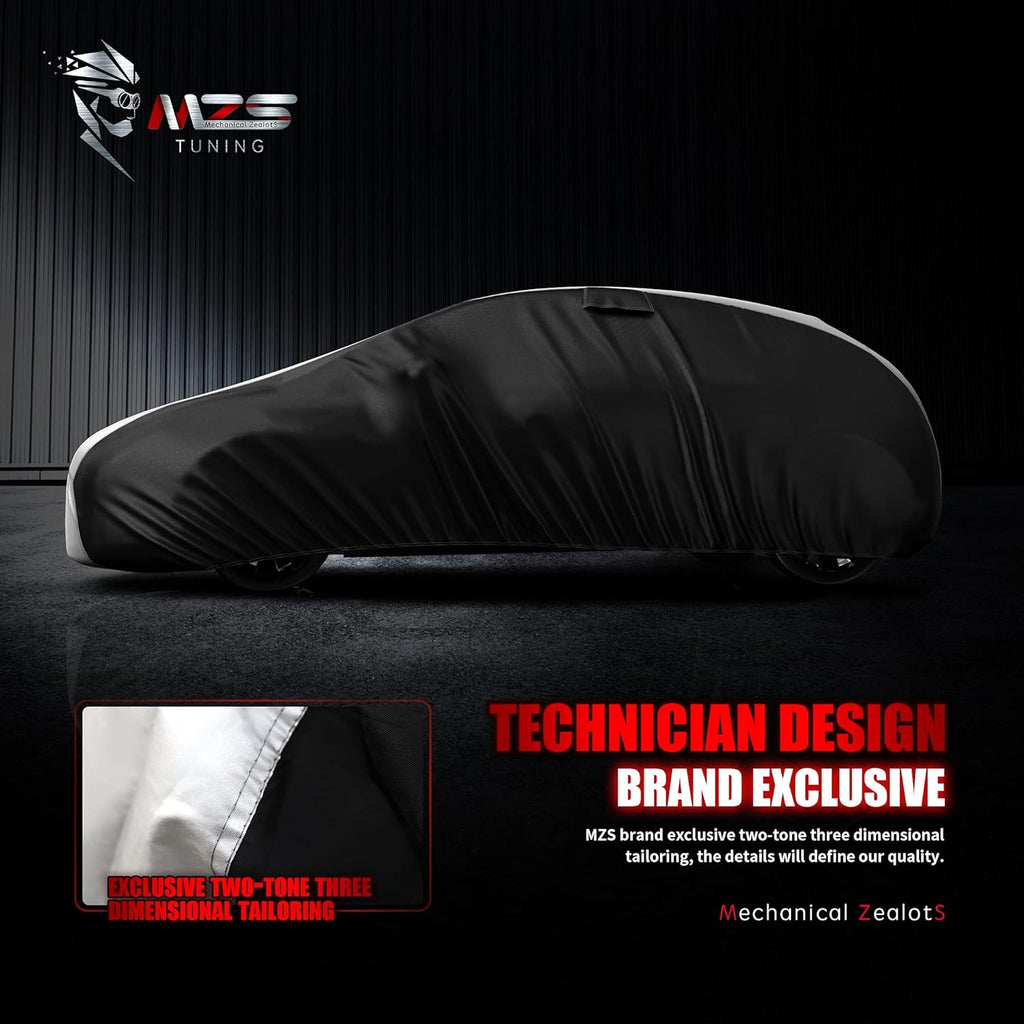 SUV Car Cover Waterproof Universal Two Tone Full Exterior S554521