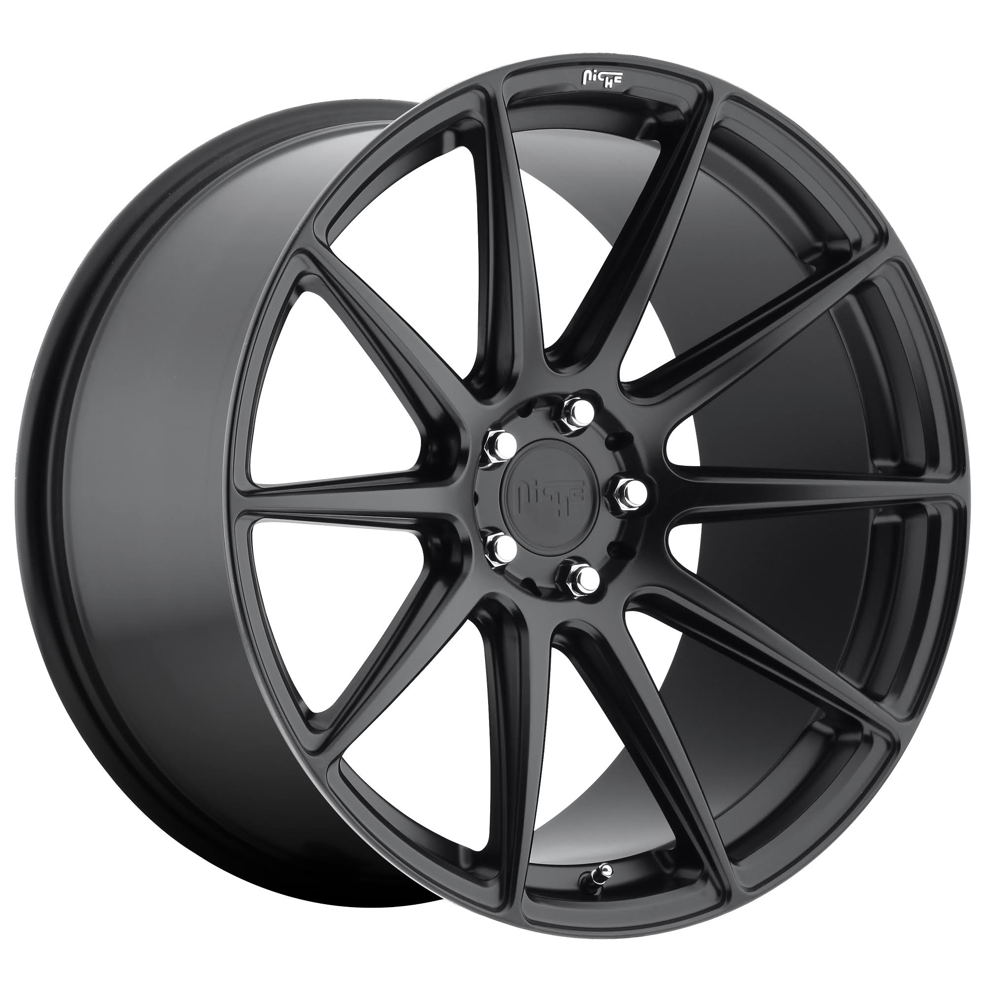 Matte Black 18x8 5x112 42mm Wheel J476