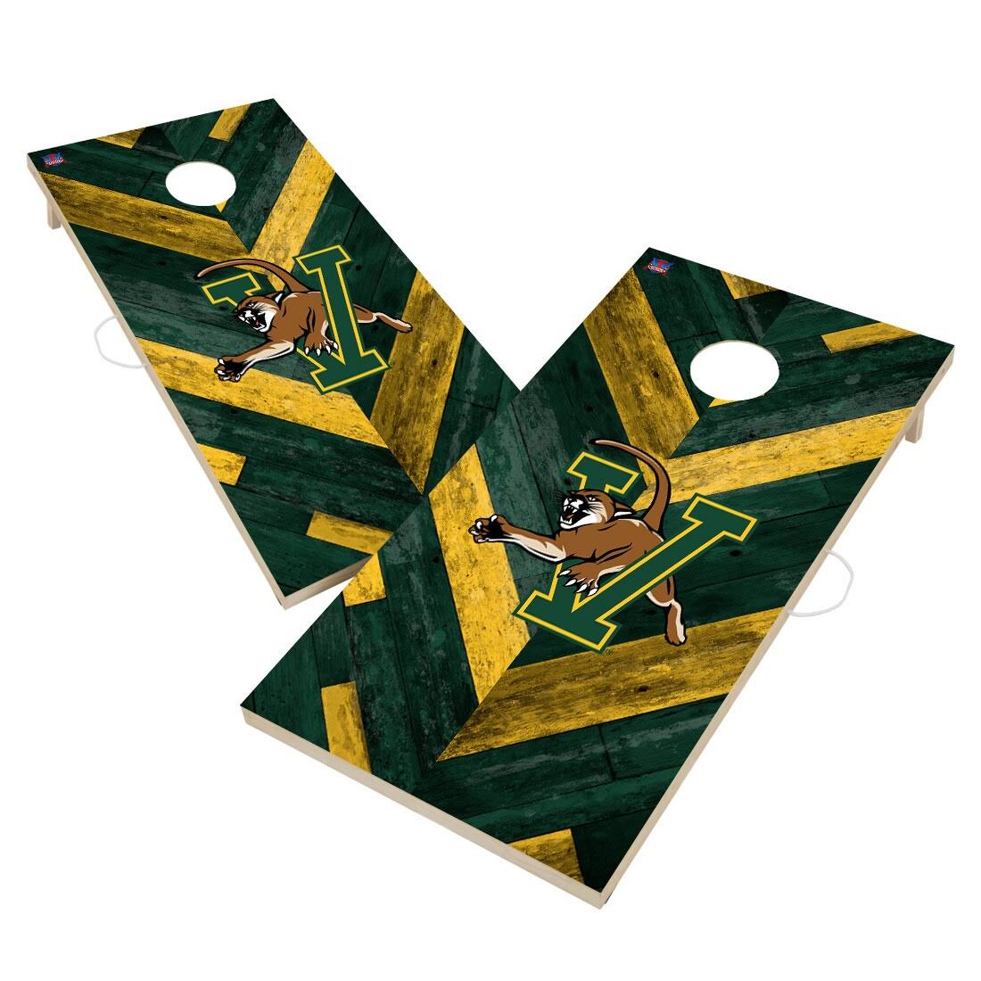 Solid Wood Cornhole Board Set O74477