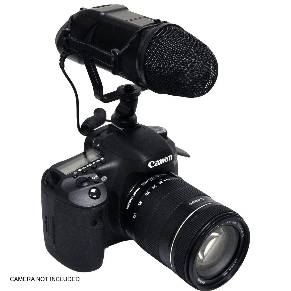 Nikon D5100 Microphone With Dead Cat Wind Muff Y13253