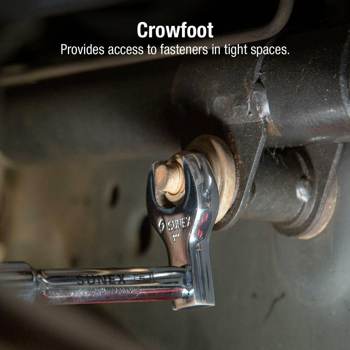 7-Piece 1/2 in. Drive SAE Crowfoot Wrench Set D509