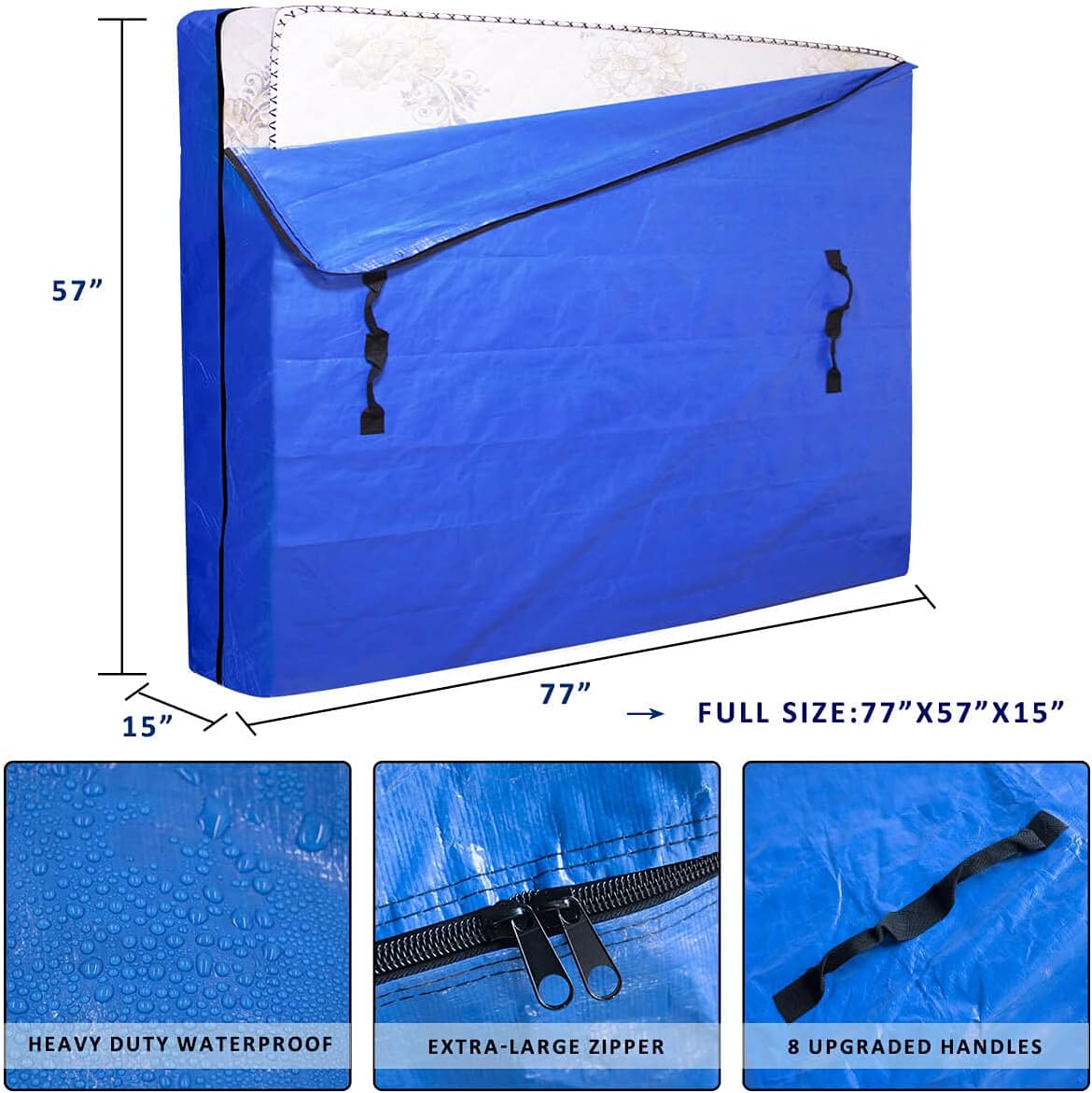 Queen Size Heavy Duty Reusable Mattress Storage Bag X16236