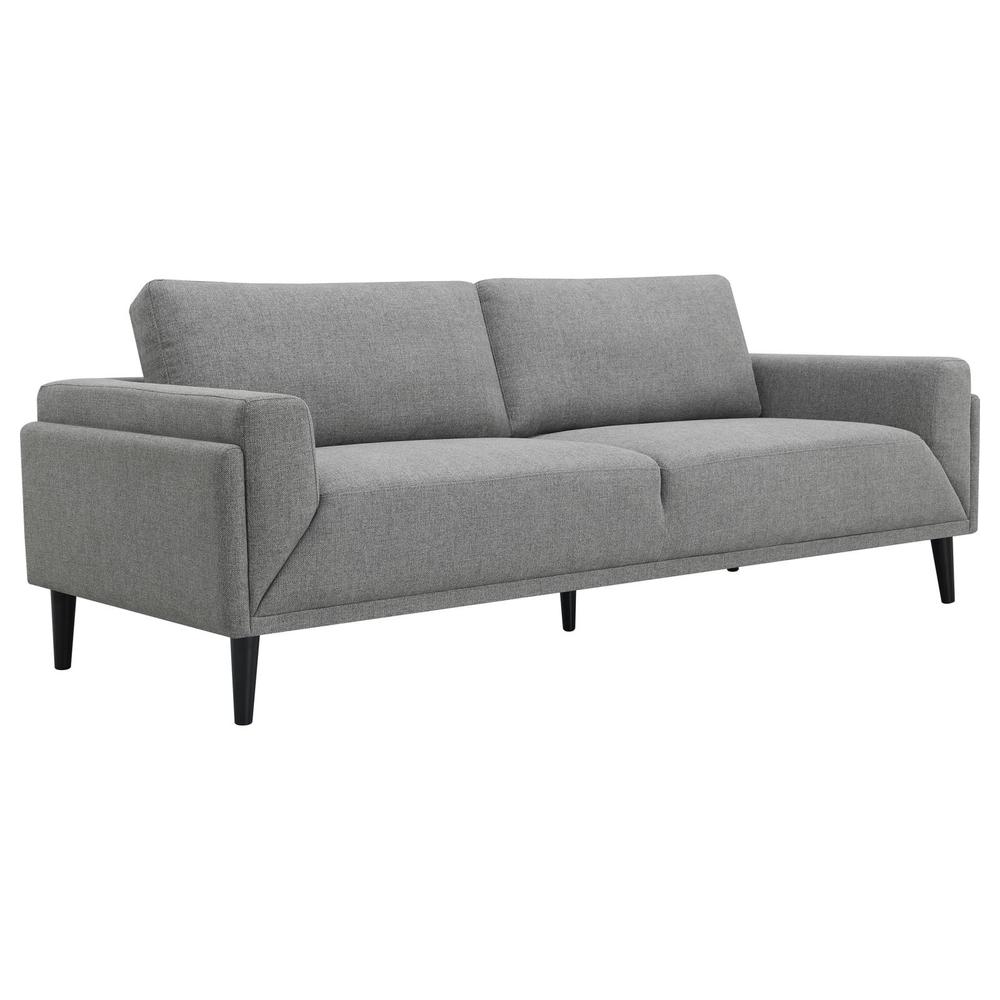 3-Piece Upholstered Fabric Sofa Set in Gray X89241