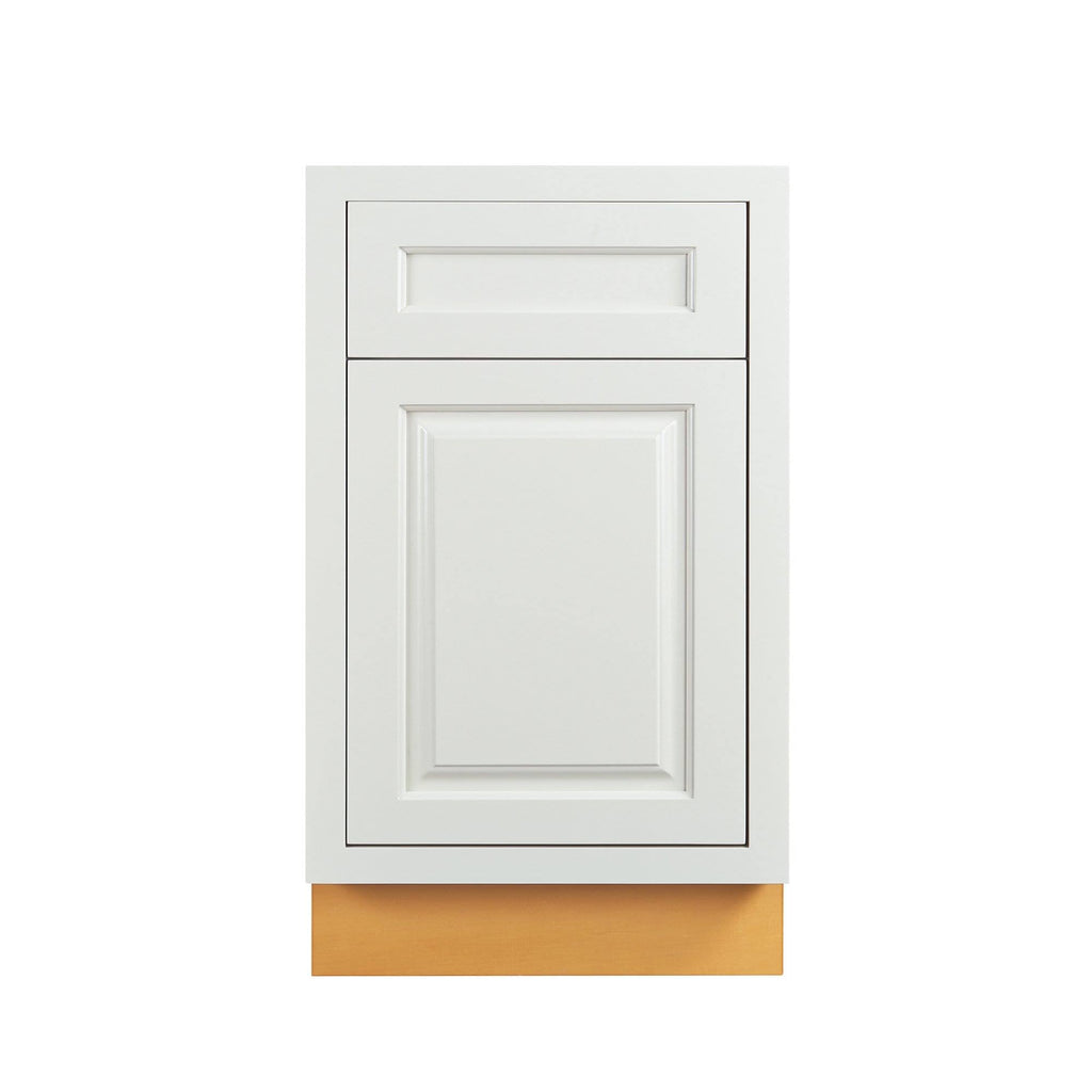 Vintage White Inset Raised Panel Base Cabinet Y822474