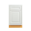 Vintage White Inset Raised Panel Base Cabinet Y822474