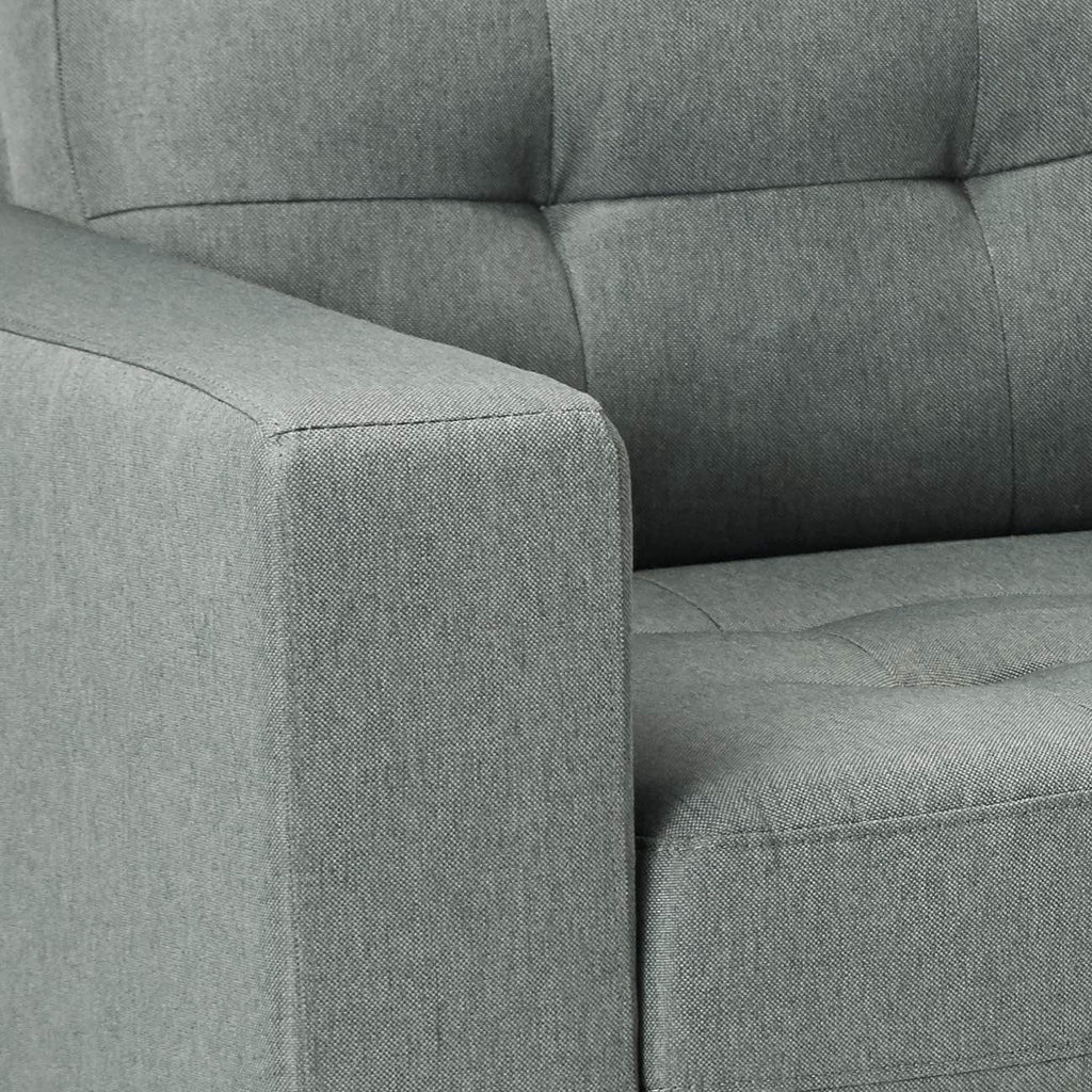 Gray Sectional Sofa with Chaise Q3461