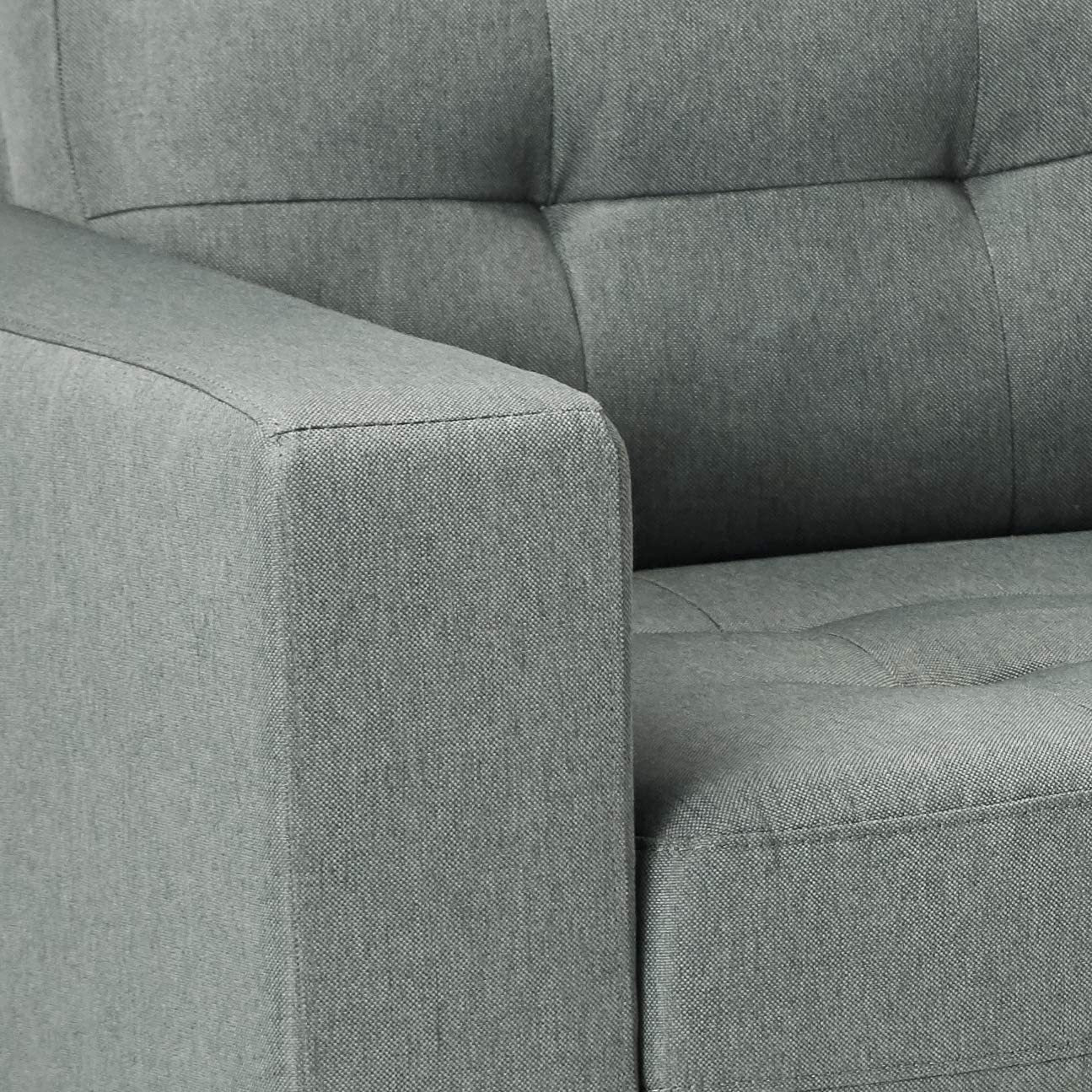 Gray Sectional Sofa with Chaise Q3461