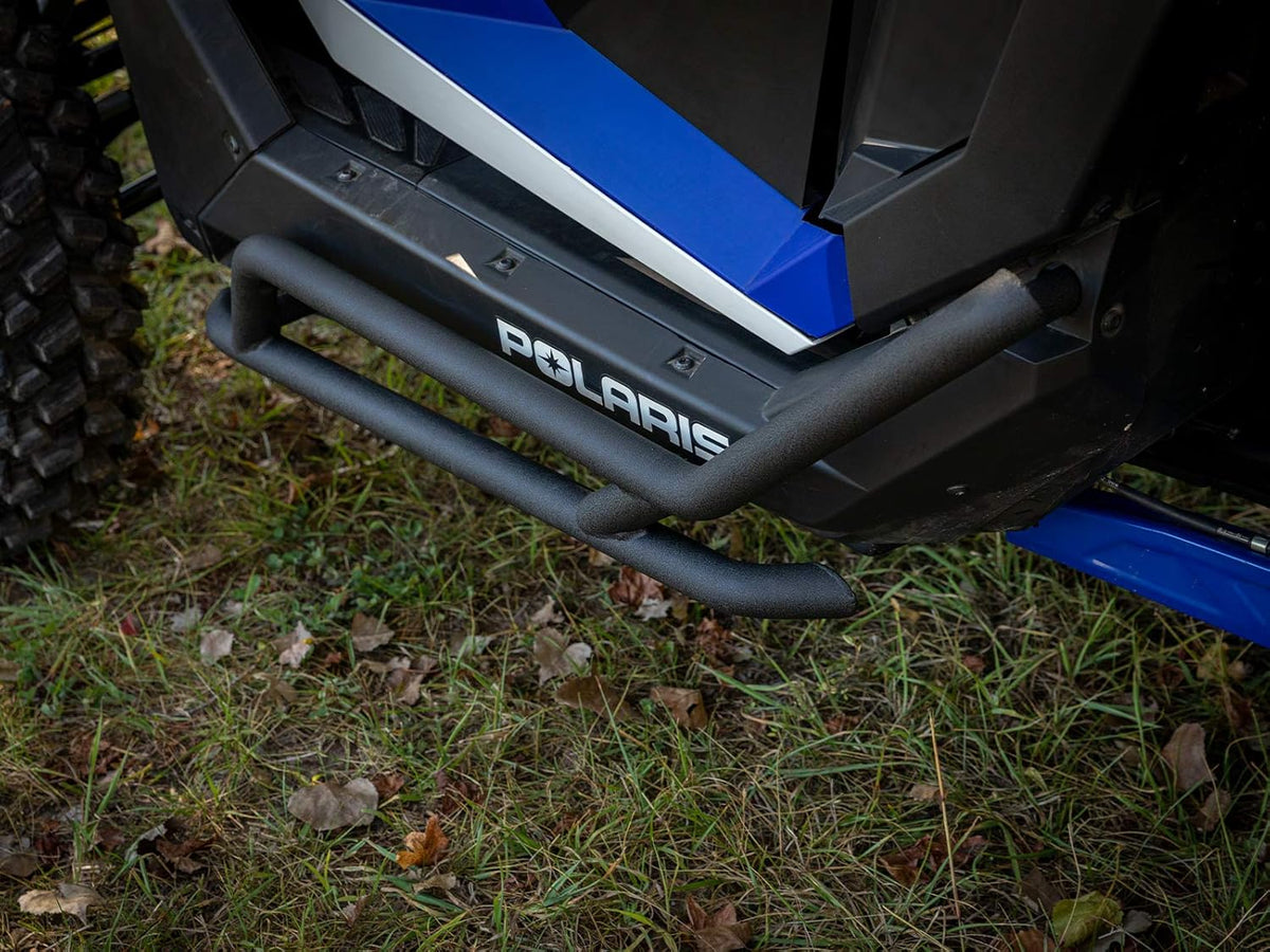 Wrinkle Black Bolt-on Rock Sliders P35025