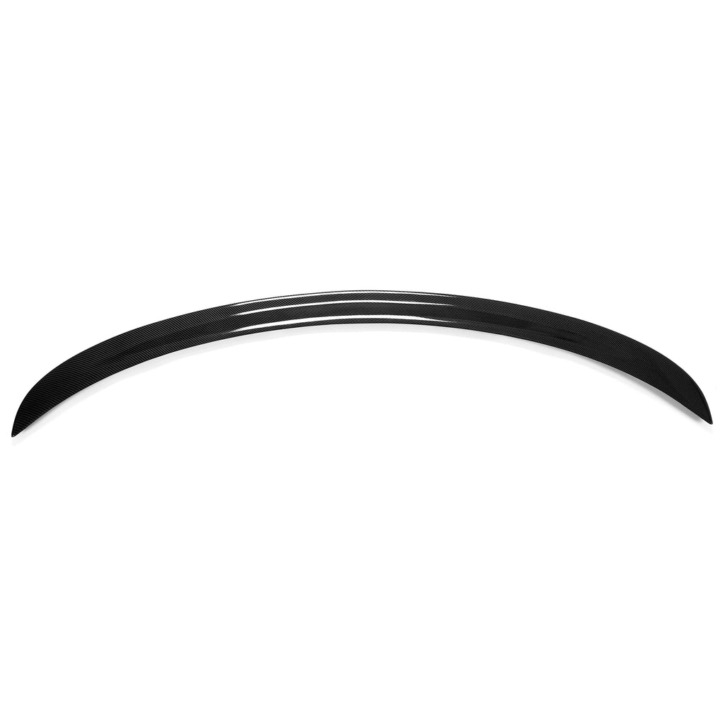 Glossy Carbon Fiber Rear Trunk Lip Spoiler Wing E165182