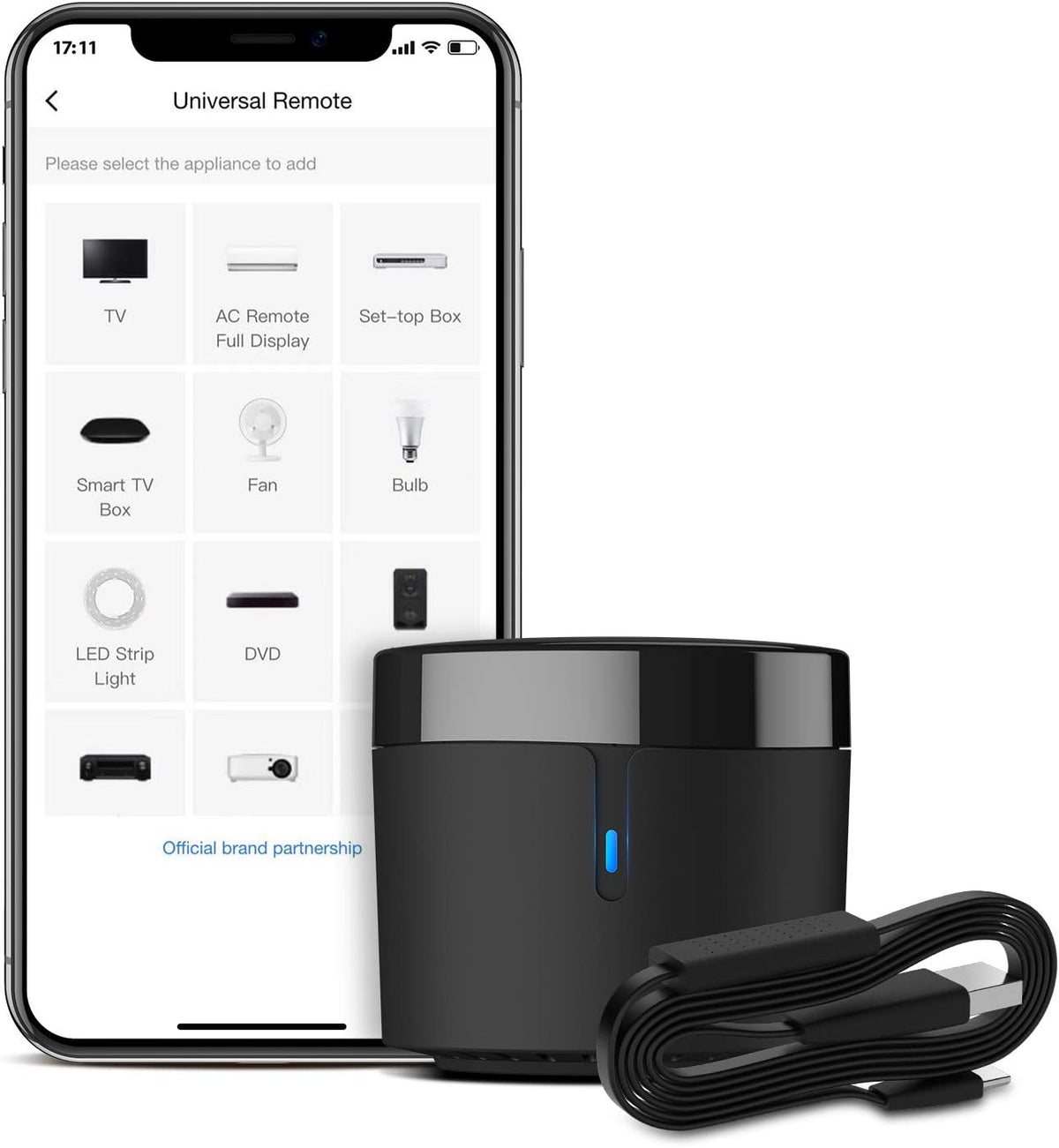 Smart Remote Hub with WiFi IR Blaster B911