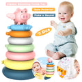 7 Pcs Soft Stacking Rings Toy A775