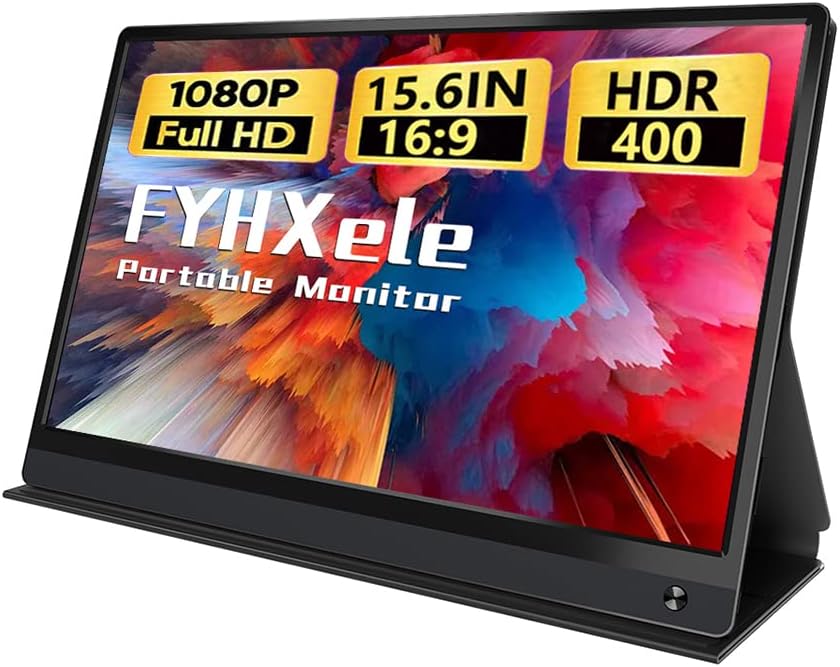 15.6'' FHD 1080P Portable LED Monitor O470442