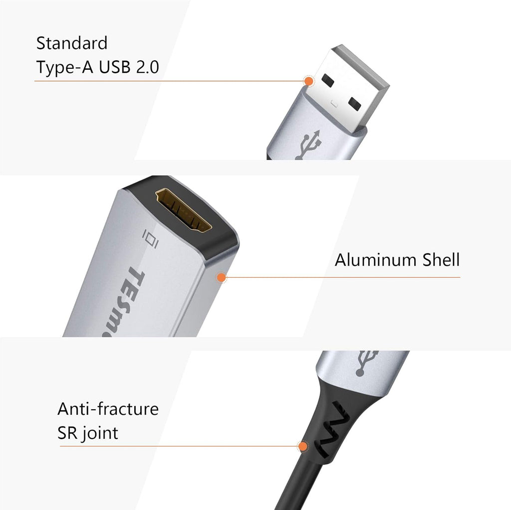 HDMI to USB Video Capture Card T2627