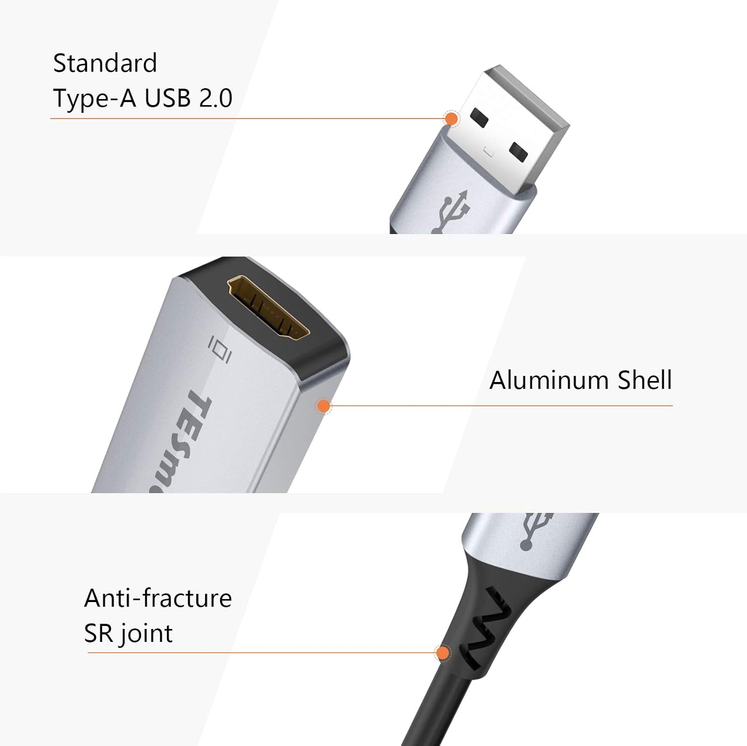 HDMI to USB Video Capture Card T2627