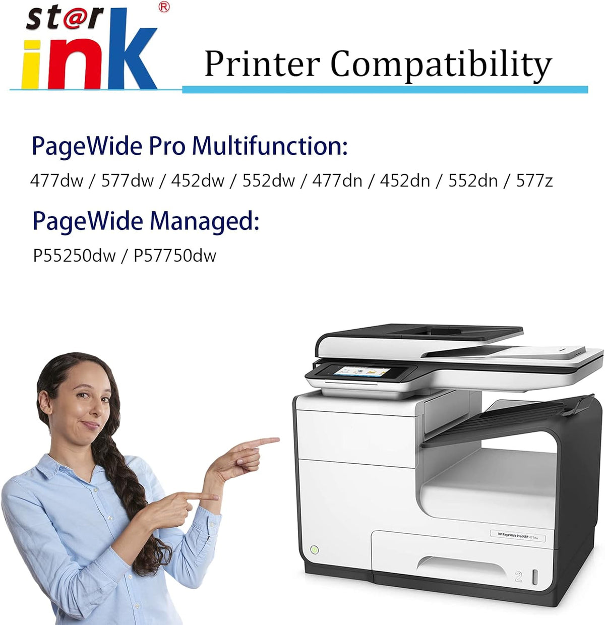 HP 972X 4-Pack Ink Cartridge Black Cyan Magenta Yellow F73132