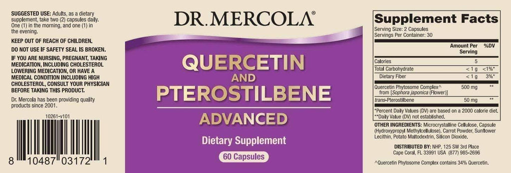 Quercetin and Pterostilbene Advanced Q9060