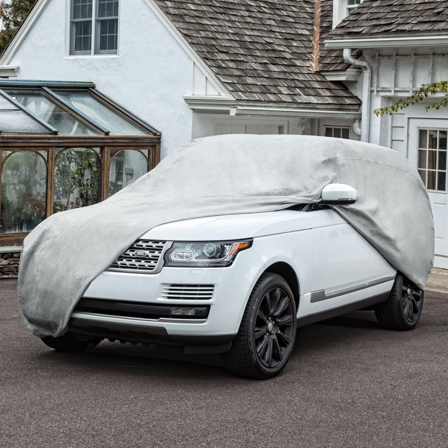 Gray Pack of 2 Dustproof UV Resistant Cover for Full Size SUVs K32806