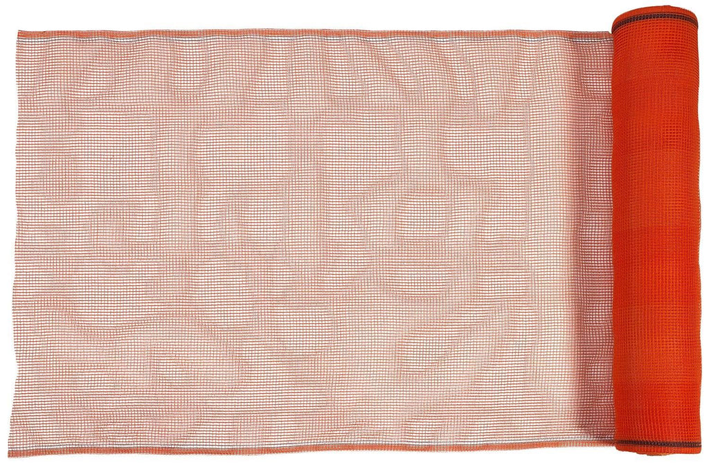 Orange Flame Retardant Debris Netting, 48 in x 150 ft K889986