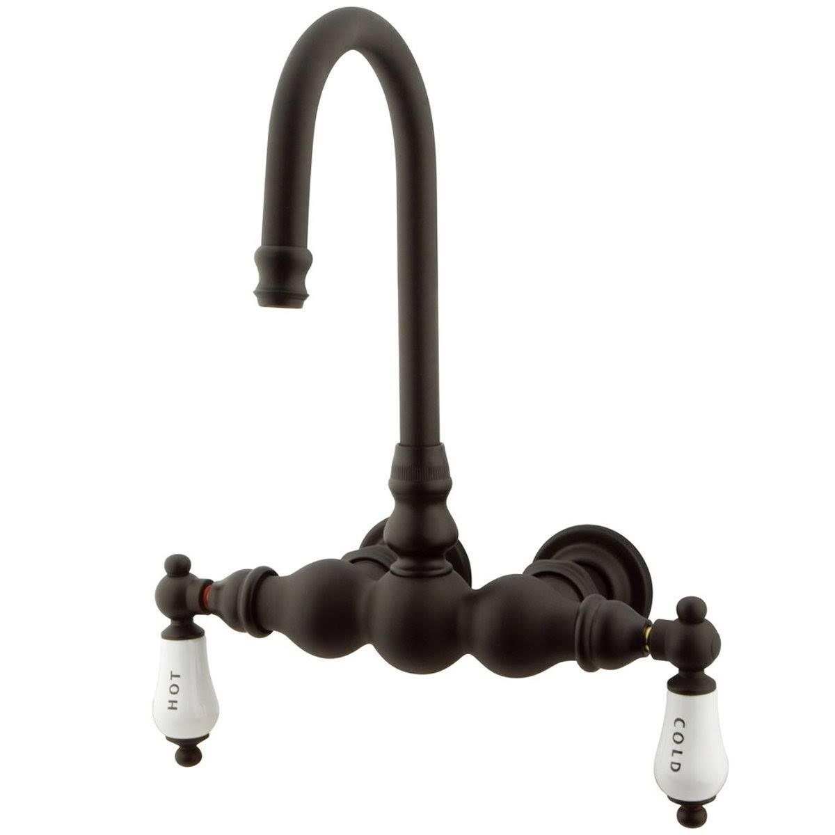 Vintage Wall Mount Clawfoot Tub Filler G5828