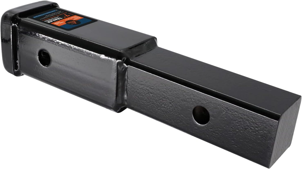 Hitch Extender 7 inch 2 inch Receiver Solid Shank Heavy Duty 3500 lbs Pack of 2 T92982