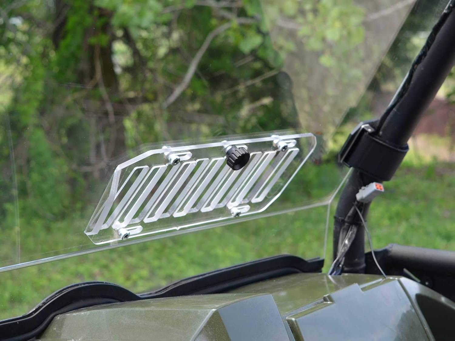Vented Full Windshield for Polaris Ranger Full-Size 570 / Crew, 1/4 Thick Polycarbonate A513259