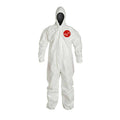 Coverall with Zipper Front, Hood, Elastic Wrist and Ankle E5187