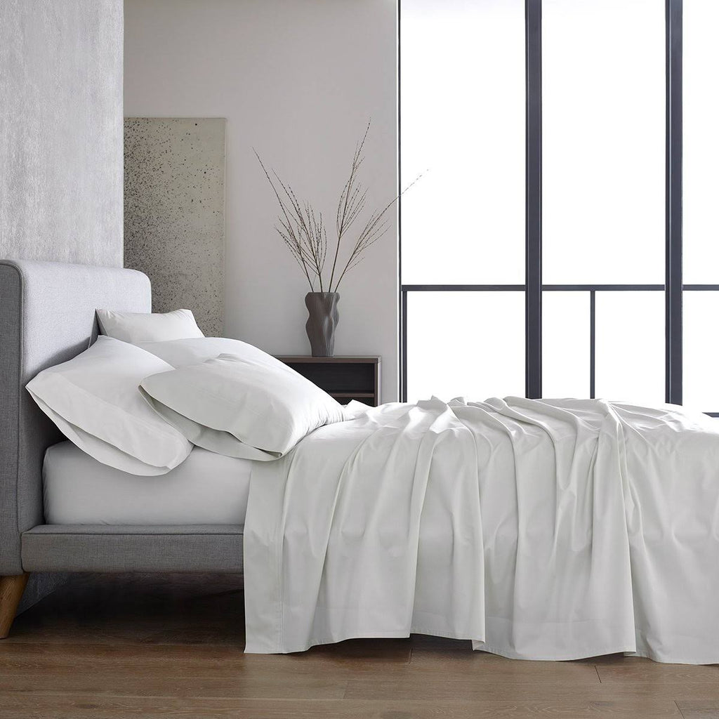 White King Organic Percale Sheet Set Z23244