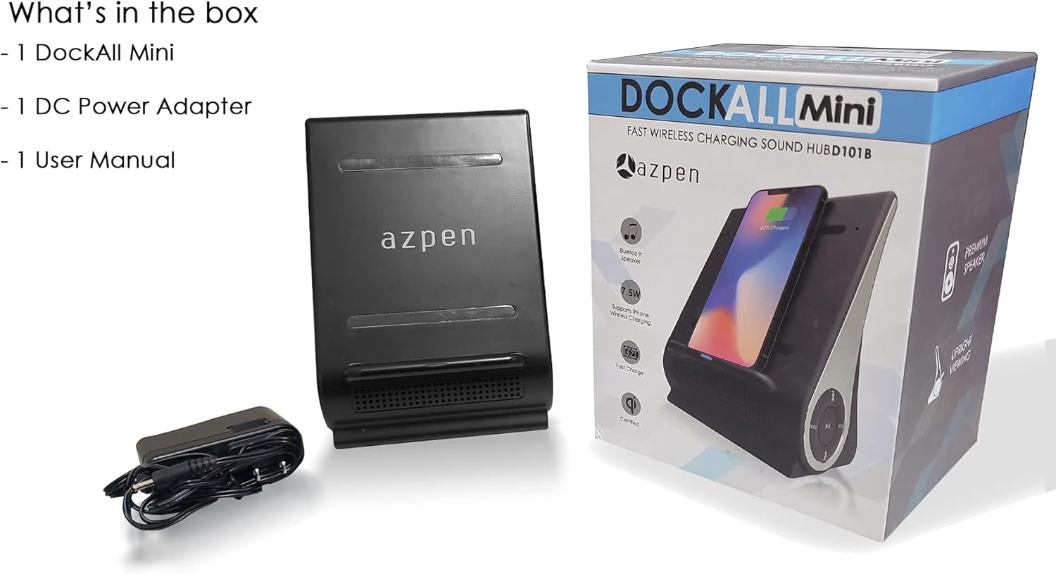 8 Watt Bluetooth Speaker and Docking Station Pack of 2 X404666