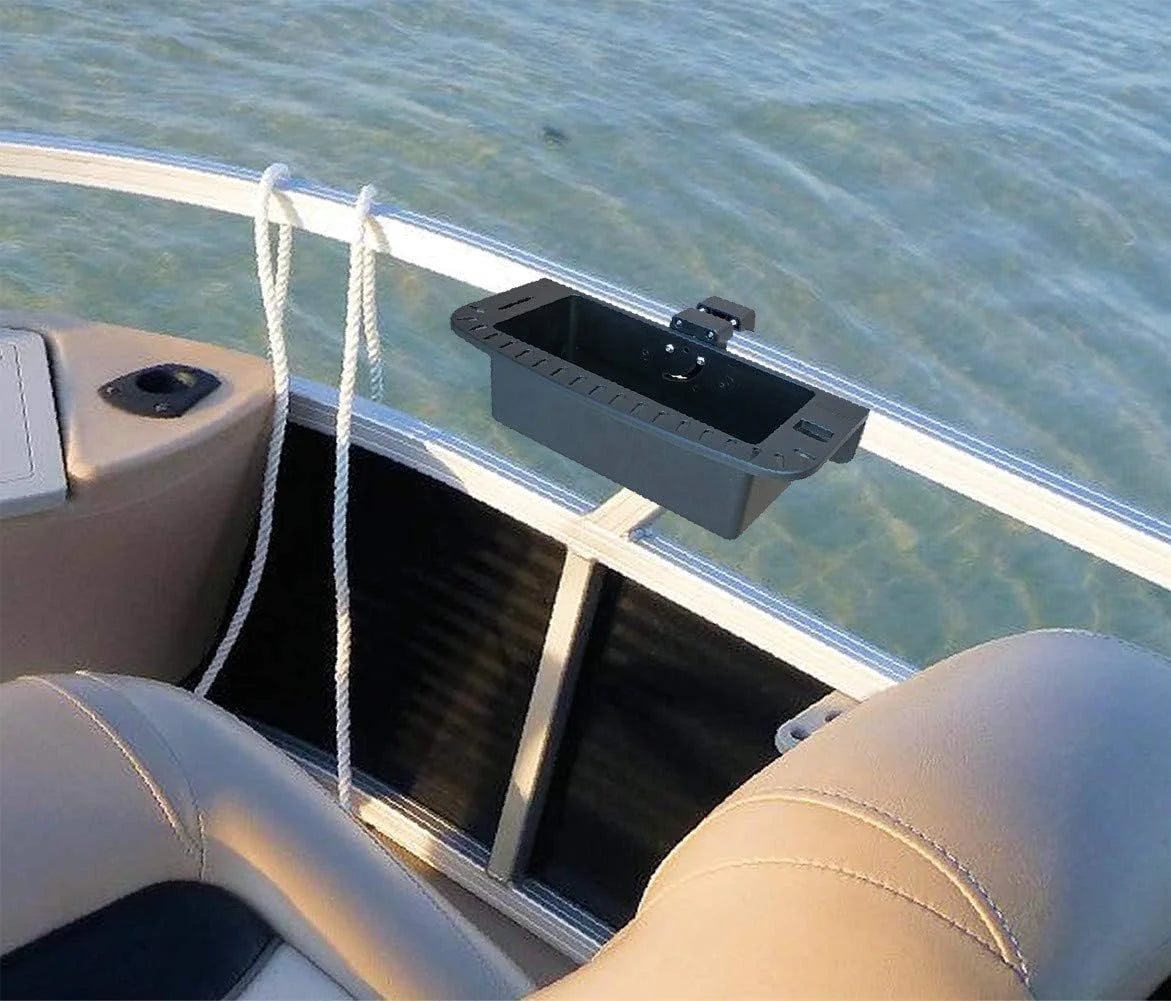 Pontoon Boat Cockpit Organizer with Cup Holder I37959