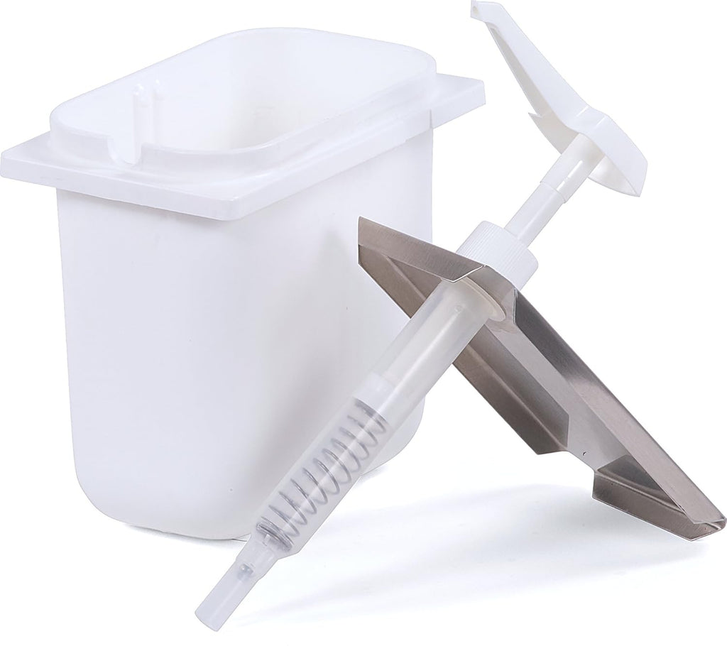 Quadruple Condiment Pump Station with 2.5 Quart Jars A644