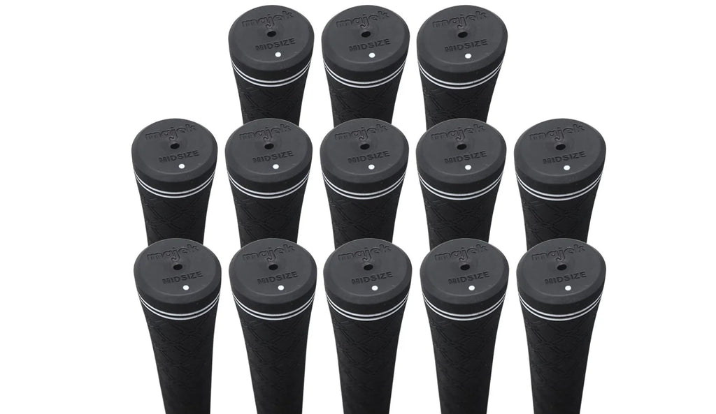 Black Midsize Golf Grips T94523