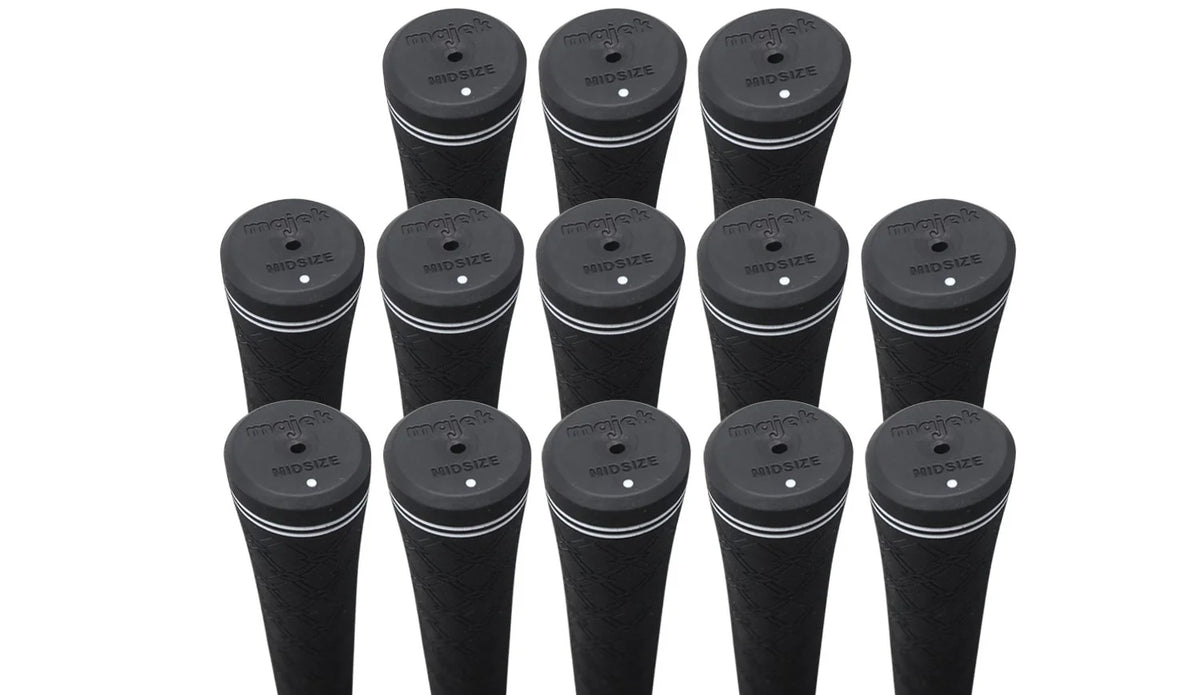 Black Midsize Golf Grips T94523