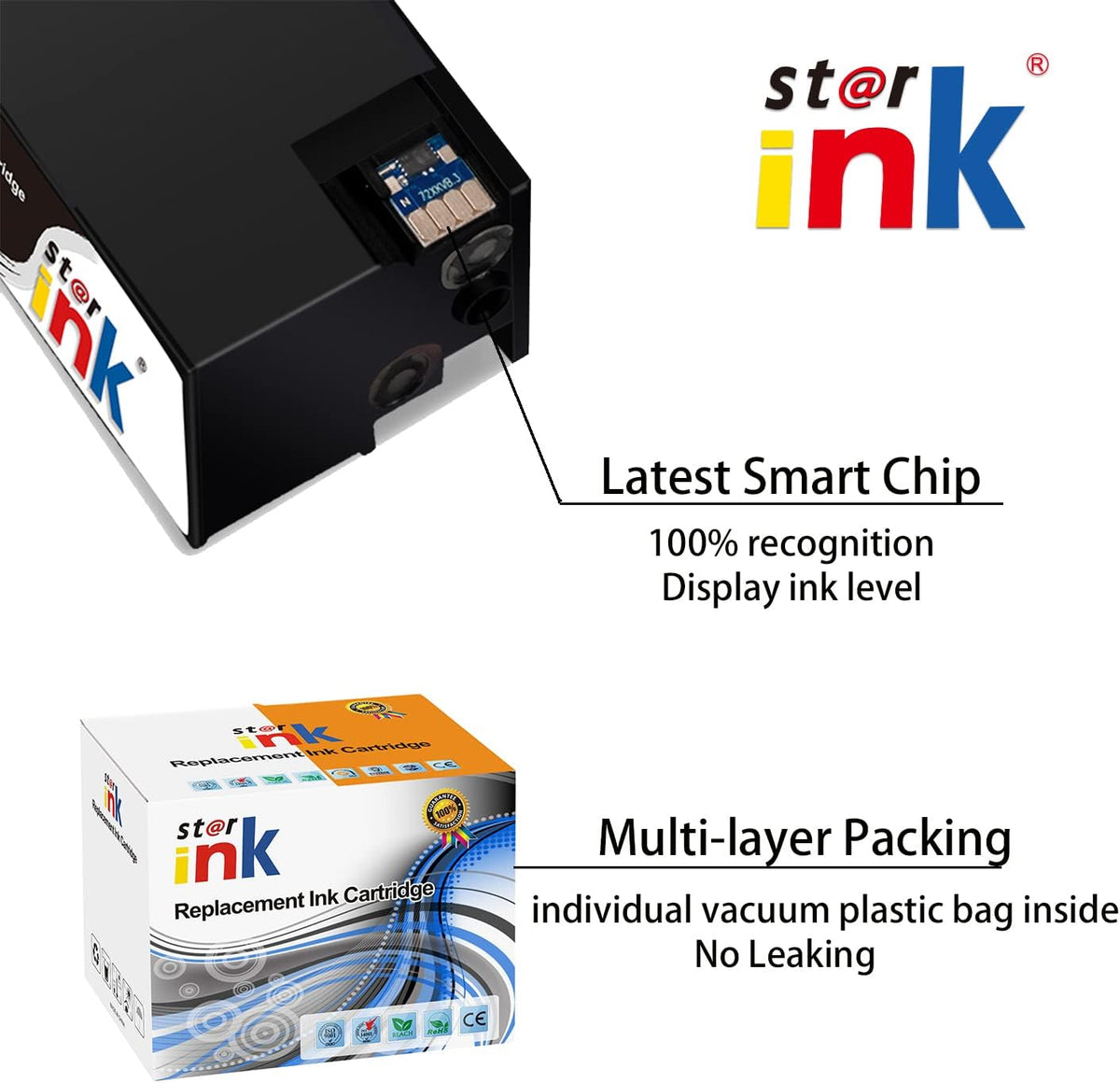 HP 972X 4-Pack Ink Cartridge Black Cyan Magenta Yellow F73132