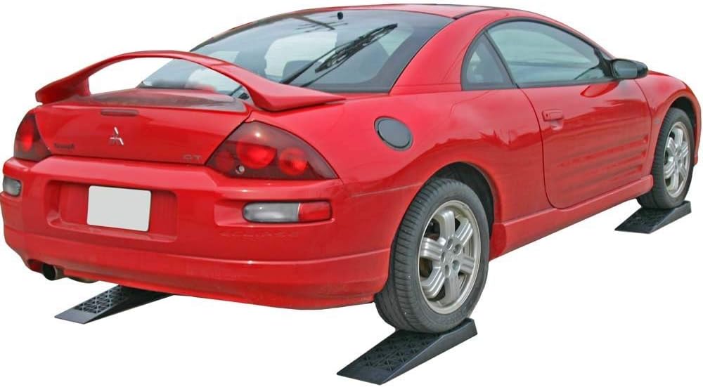 Low Profile Plastic Car Service Ramps 2 Pack J93590