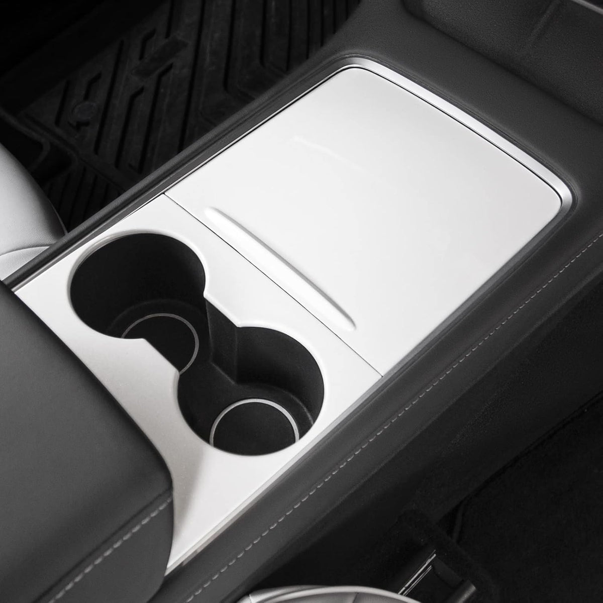 Glossy Carbon Fiber Center Console Cover L38686