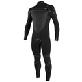 Black/Black Large Chest Zip Full Wetsuit P4886