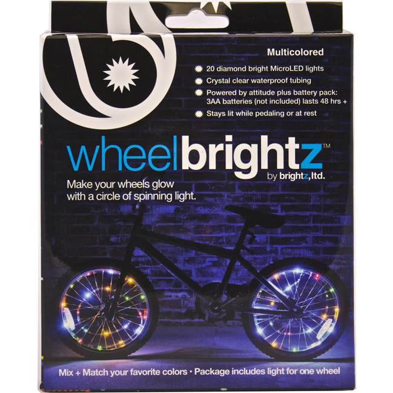 Multi-Colored Bicycle LED Light Kit N708