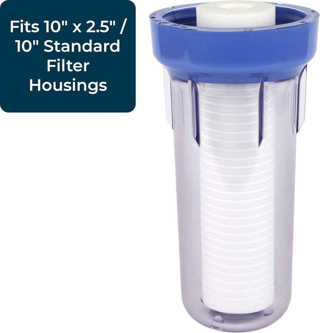 10x2.5 Grooved Polypropylene 5 Micron Sediment Filter (24 Pack) V534008