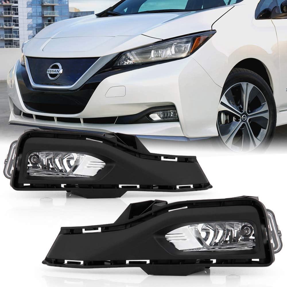 Bumper Fog Lights Driving Lamps Assembly Replacement Set Left+Right L8070