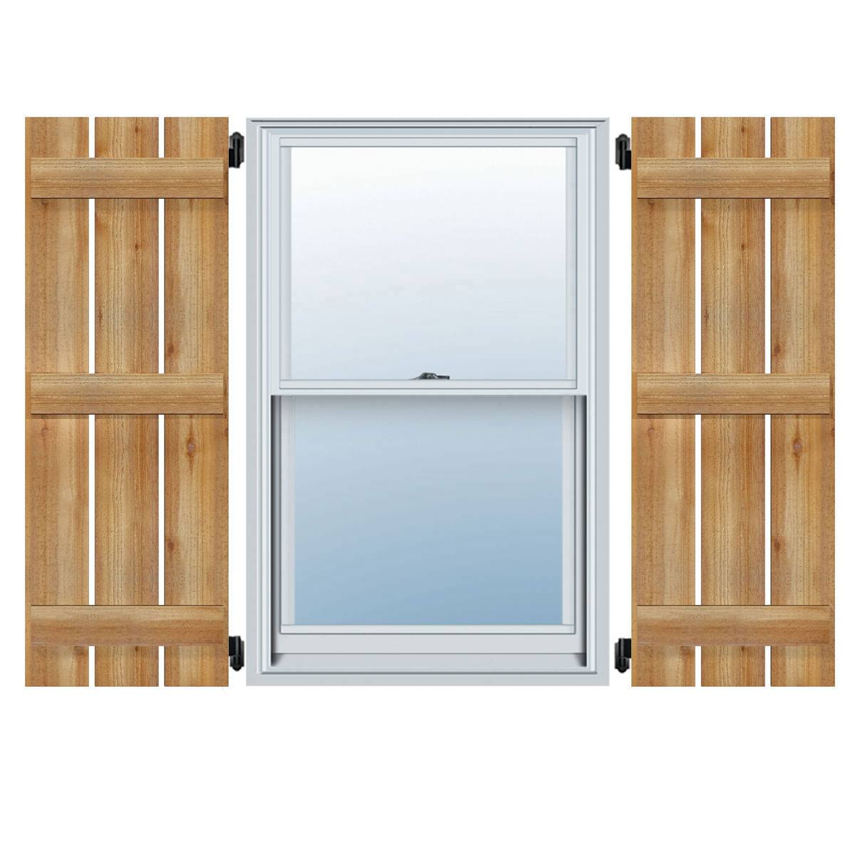 Rough Sawn Board-n-Batten Shutters T129885