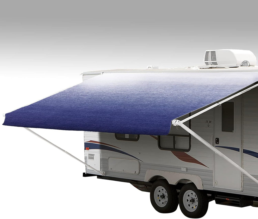 RV Awning Fabric Replacement Vinyl Canopy Dune Fade 10' Q469