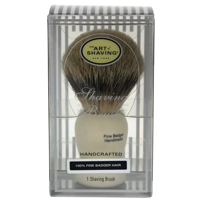 Ivory Fine Badger Shaving Brush, 1 Pc D3465