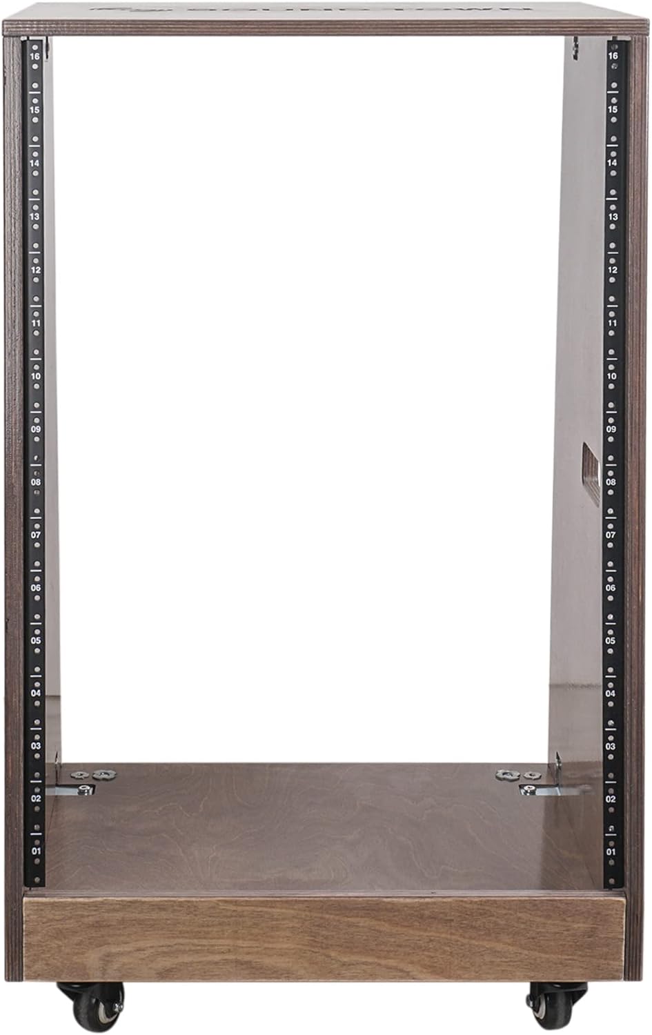 16U Plywood Studio Rack with Casters Y44580