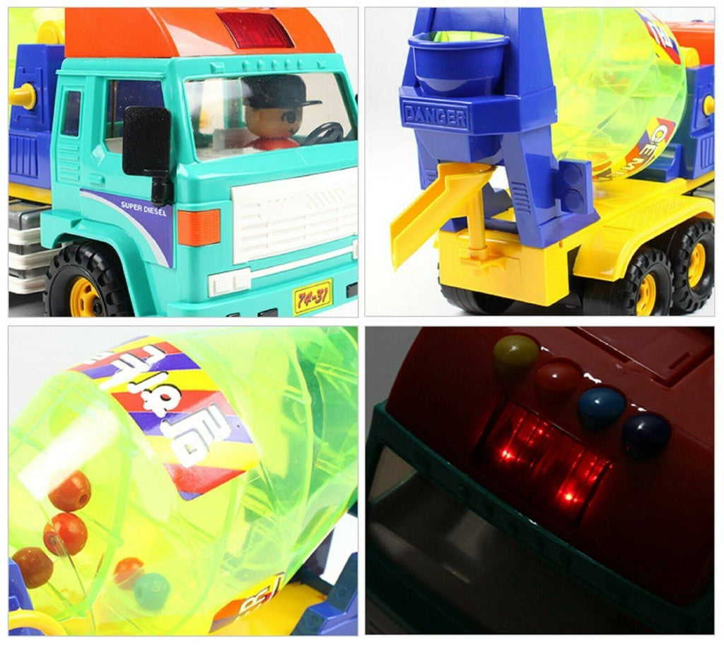 Concrete Cement Mixer Car Truck Vehicle Construction Toy C492080