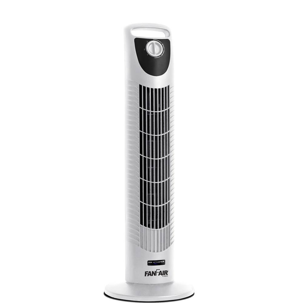 White 30 in Oscillating Tower Fan A53177